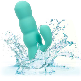 CALIFORNIA EXOTICS - VIBRATEUR DEL MAR DIVA RABBIR AQUA GREEN PAR CALIFORNIA DREAMING