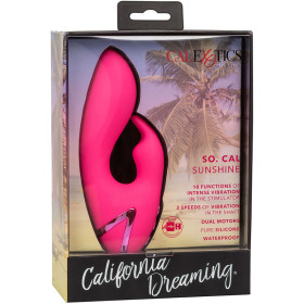 CALIFORNIA EXOTICS - DONC. VIBRATEUR CAL SUNSHINE RABBIT FUCHSIA PAR CALIFORNIA DREAMING