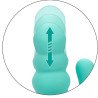 CALIFORNIA EXOTICS - VIBRATEUR DEL MAR DIVA RABBIR AQUA GREEN PAR CALIFORNIA DREAMING