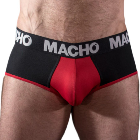 MACHO - MS26N SLIP NOIR/ROUGE M