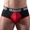 MACHO - MS26N SLIP NOIR/ROUGE M