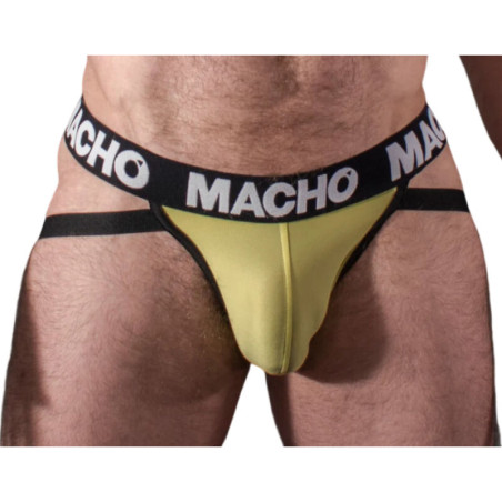 MACHO - MX25A JOCK LYCRA JAUNE M