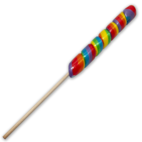 PRIDE - SMALL LOLLIPOP WITH THE LGBT FLAG FOR CHULO