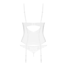 Alissium corset et string - Blancs