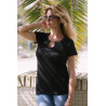 T-shirt manches courtes Guipur Admas