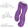 ARMONY - VIBRATEUR SERAPH DOUBLE TÉLÉCOMMANDE VIOLET