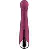 SATISFYER - SPINNING G-SPORT 1 VIBRATEUR ROTATOR ROUGE