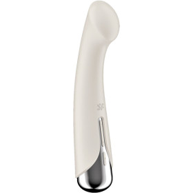 SATISFYER - SPINNING G-SPORT 1 VIBRATEUR ROTATOR BEIGE