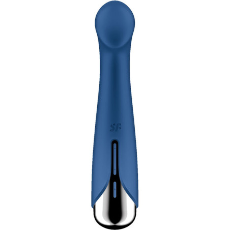 SATISFYER - SPINNING G-SPORT 1 VIBRATEUR ROTATOR BLEU