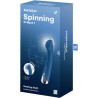 SATISFYER - SPINNING G-SPORT 1 VIBRATEUR ROTATOR BLEU