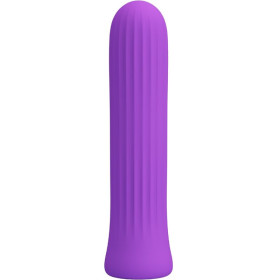 PRETTY LOVE - VIBRATEUR STIMULATEUR BLANCHE LILAS