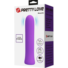 PRETTY LOVE - VIBRATEUR STIMULATEUR BLANCHE LILAS