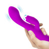 PRETTY LOVE - VIBRATEUR LAPIN RECHARGEABLE GLORIA IMPERMÉABLE