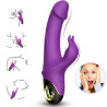 ARMONY - METEROR DILDO VIBRATEUR LAPIN ROTATEUR VIOLET