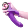 ARMONY - METEROR DILDO VIBRATEUR LAPIN ROTATEUR VIOLET