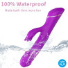 ARMONY - GODE VIBRATEUR LAPIN SILICONE VIOLET