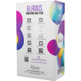 ALIVE - PLUG VIBRATEUR ANAL GLADIUS