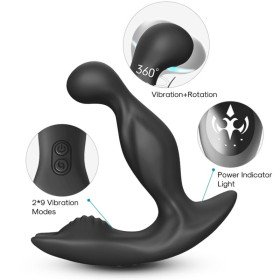 ARMONY - BAT KING VIBRATEUR ANAL PROSTATE ROTATEUR TÉLÉCOMMANDE