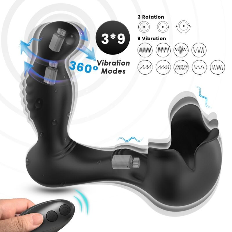 ARMONY - VIBRATEUR SURROUND ANAL & STIMULATEUR TESTICULOS