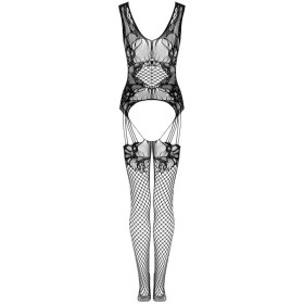 LIVCO CORSETTI FASHION - BODYSTOCKING JULOVE NOIR TAILLE UNIQUE