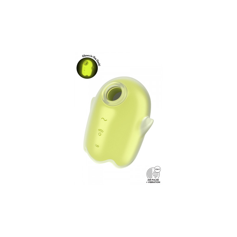 Stimulateur sans contact et vibrant Glowing Ghost yellow -