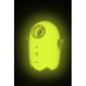 Stimulateur sans contact et vibrant Glowing Ghost yellow -