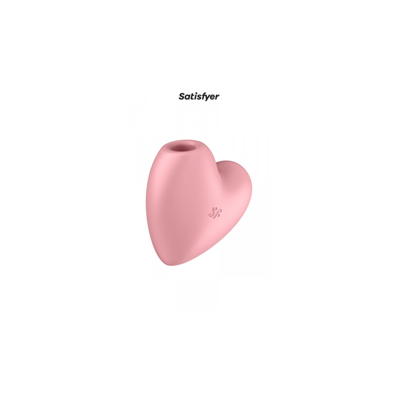 Double stimulateur Cutie Heart rose - Satisfyer