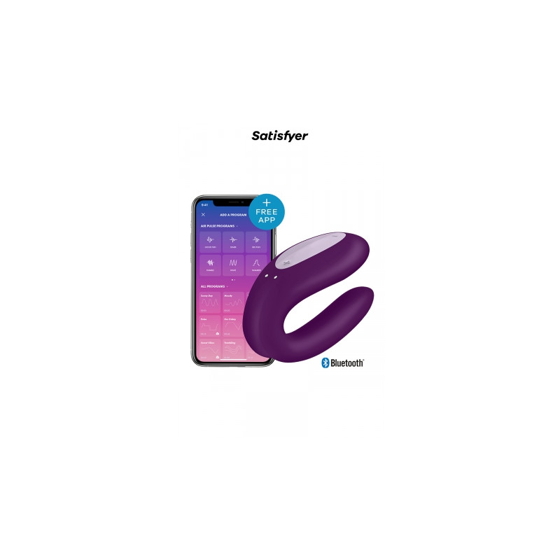 Stimulateur Double Joy violet - Satisfyer