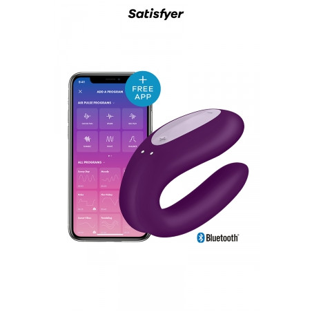 Stimulateur Double Joy violet - Satisfyer