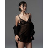 Perisia babydoll et string - Noirs