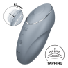 Tap and climax Satisfyer - Bleu/gris