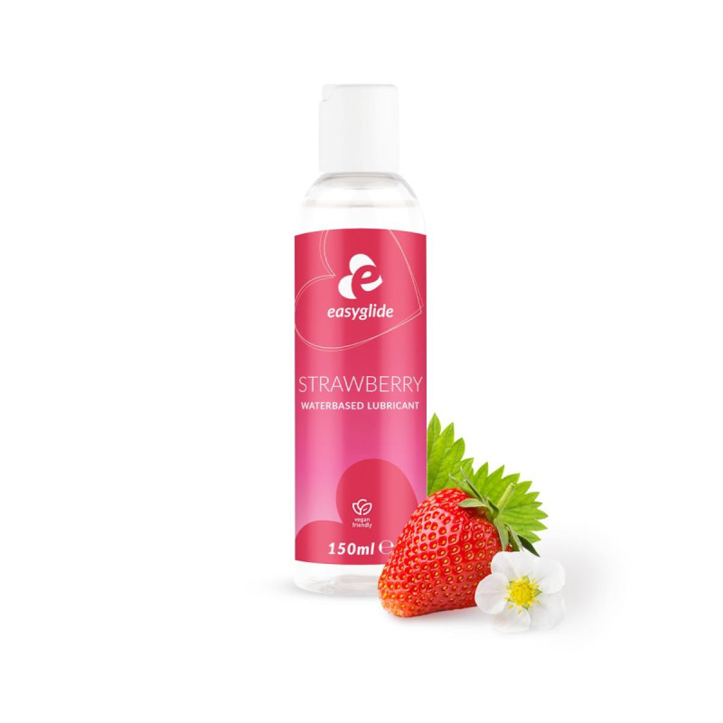 Lubrifiant Easyglide à base d'eau à la fraise - 150 ml