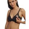 Soutien-gorge maternité allaitement préformé sans armatures