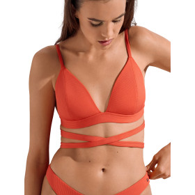 Haut maillot de bain triangle préformé sans armatures Normandie