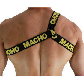 MACHO - HARNAIS ROMAIN JAUNE L/XL