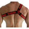 MACHO - HARNAIS ROMAIN ROUGE S/M