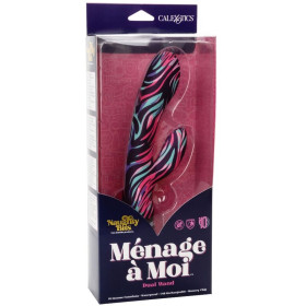 CALIFORNIA EXOTICS - MENAGE A MOI VIBRATEUR DOUBLE BAGUETTE