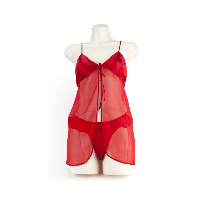 BABY DOLL THONG ROJO L