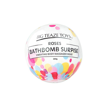 Bath Bomb Surprise w/ Vibrating Bullet Rose