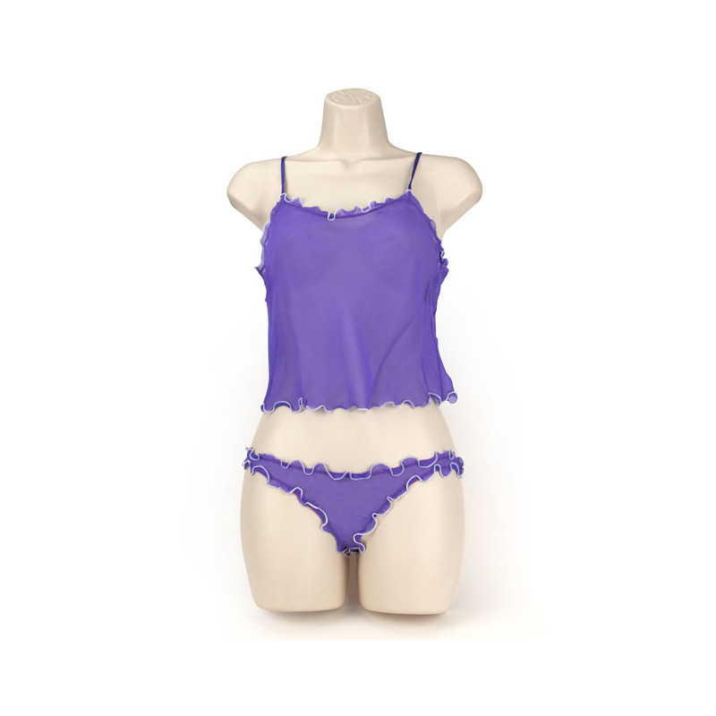 CAMI/THONG  TRIM GRAPE L