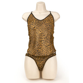 CAMI/THONG SET GLD M