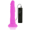 DIVERSIA - DILDO VIBRANT FLEXIBLE 23 CM - VIOLET