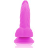 DIVERSIA - DILDO VIBRANT FLEXIBLE 21,5 CM - VIOLET