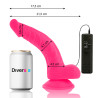 DIVERSIA - DILDO VIBRANT FLEXIBLE 21