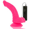 DIVERSIA - DILDO VIBRANT FLEXIBLE 21,5 CM - VIOLET