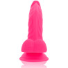 DIVERSIA - DILDO VIBRANT FLEXIBLE 21,5 CM - VIOLET