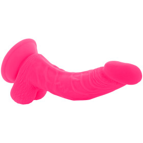 DIVERSIA - DILDO VIBRANT FLEXIBLE 21,5 CM - VIOLET