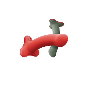 DILDO MAGNUM FLASHY CORAL