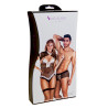 Disfraz Body-Boxer Negro/Blanco TU