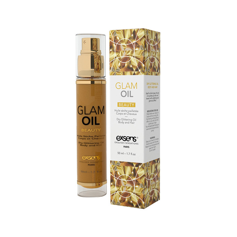 Dry Glittering Oil Body And Hair Glam Oil 50 ml.